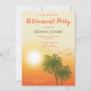 Search for palm tree retirement invitations Retired