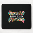 Search for hard of hearing mouse mats Awareness