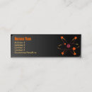 Search for chemistry business cards Atoms