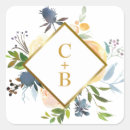 Search for coral and gold wedding stickers Elegant