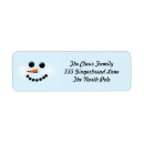 Search for frosty the snowman return address labels Winter