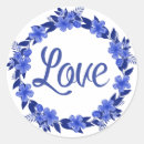 Search for royal wedding stickers Blue and white