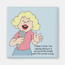 Search for singers magnets Funny