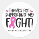 Search for cancer fundraising stickers Breast cancer awareness