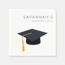 Search for graduation hat napkins Modern