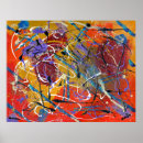 Search for abstract expressionist posters Colourful
