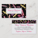 Search for lip gloss business cards Pink