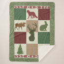 Search for bear deer blankets Rustic