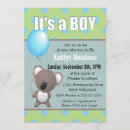 Search for cute koala baby shower invitations Animals
