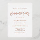 Search for silver hen party invitations Modern