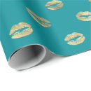 Search for kisses wrapping paper Girly
