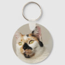 Search for calico round key rings Cat lover