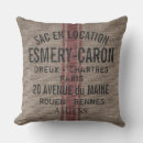 Search for grain sack cushions Rustic