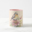 Search for little bird mugs Watercolor