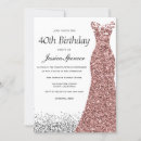 Search for silver 45th birthday invitations Party