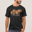 Search for elephants tshirts Wildlife