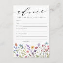 Search for floral wedding advice cards Bridal shower