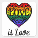 Search for lesbian love is love stickers Rainbow flag