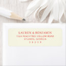 Search for script font return address labels Minimalist