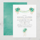 Search for mint and gold bridal shower invitations Vintage