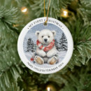 Search for scarf christmas tree decorations Polar bear
