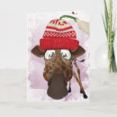 Search for funny giraffe christmas cards Cute