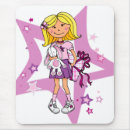 Search for star graphic mouse mats White