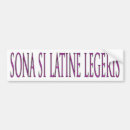 Search for latin bumper stickers Honk