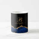 Search for gold blue mugs Monogrammed
