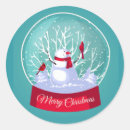 Search for snowglobe stickers Snowman