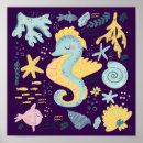 Search for cute seahorse posters Ocean