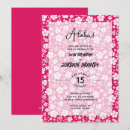 Search for hot pink invitations Tropical