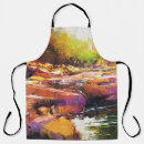Search for rivers aprons Watercolor