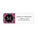 Search for aztec pattern return address labels Trendy