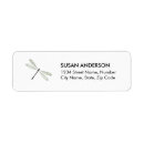 Search for dragonflies return address labels Nature