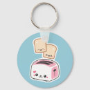 Search for toast key rings Kawaii