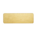 Search for blank gold return address labels Metallic