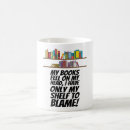 Search for book shelf mugs Bookworm