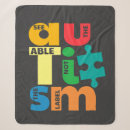 Search for label blankets Autism awareness