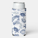 Search for beach can coolers Blue and white