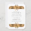 Search for egypt birthday invitations Gold