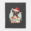 Search for boxer dog blankets Lover
