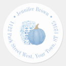 Search for pumpkin address stickers Fall