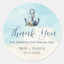 Search for beach sea shell seals wedding stickers Couple