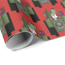 Search for christmas tractor wrapping paper Santa