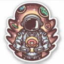 Search for cartoon astronauts stickers Galaxy