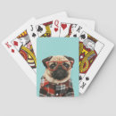 Search for pug playing cards Cute