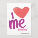 Search for purple hearts postcards Pink