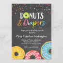 Search for donut baby sprinkle invitations Chalkboard