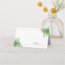Search for palm tree place cards Gold